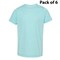 Rabbit Skins® Crew Short Sleeve Toddler Harborside Melange T-Shirt